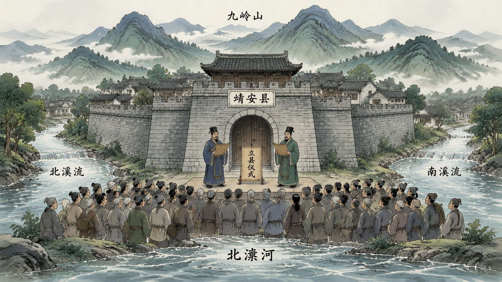 南唐立县