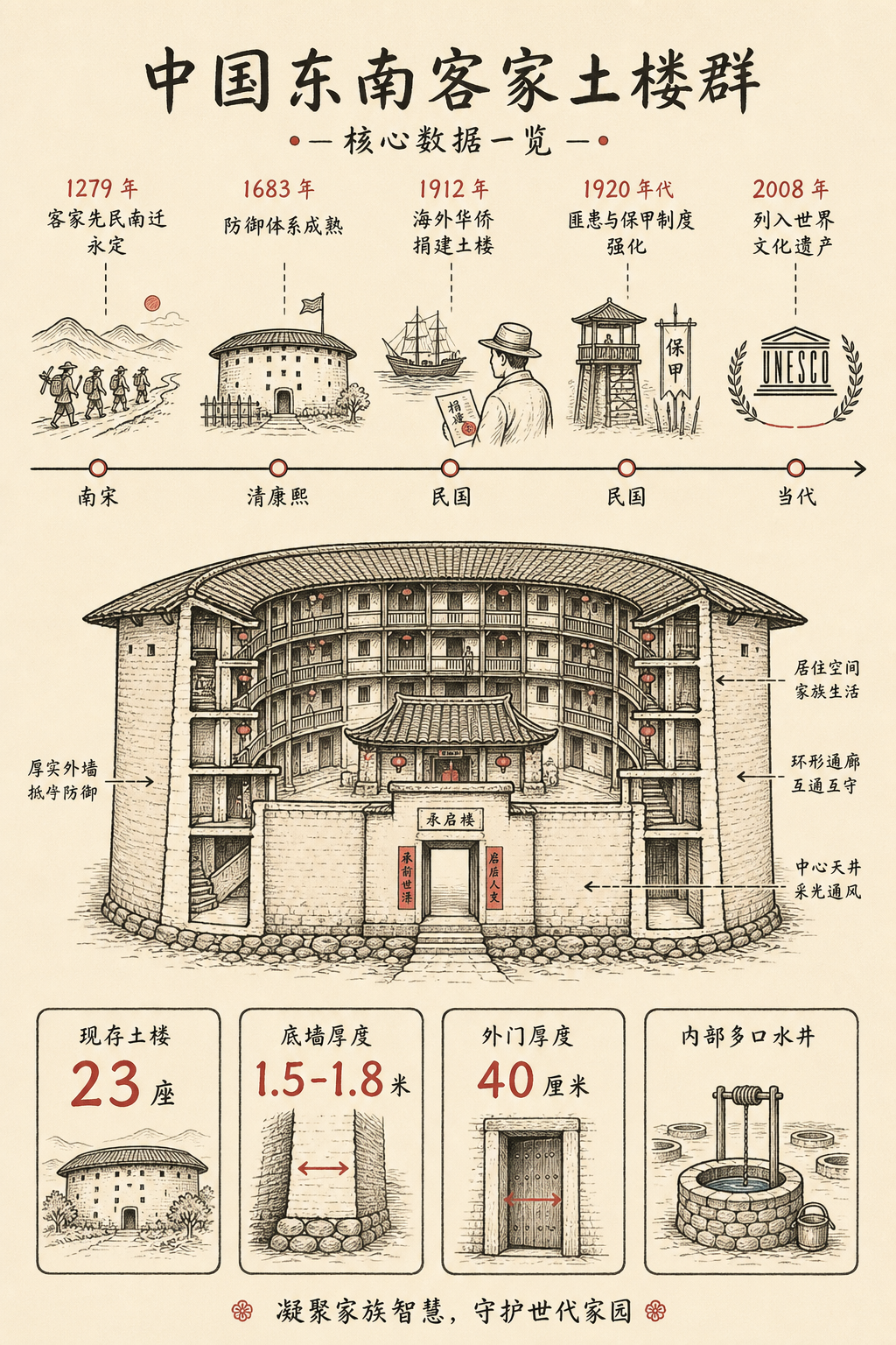 永定土楼信息图